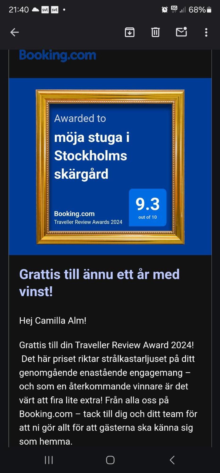 Villa Moeja I Stockholms Skaergard